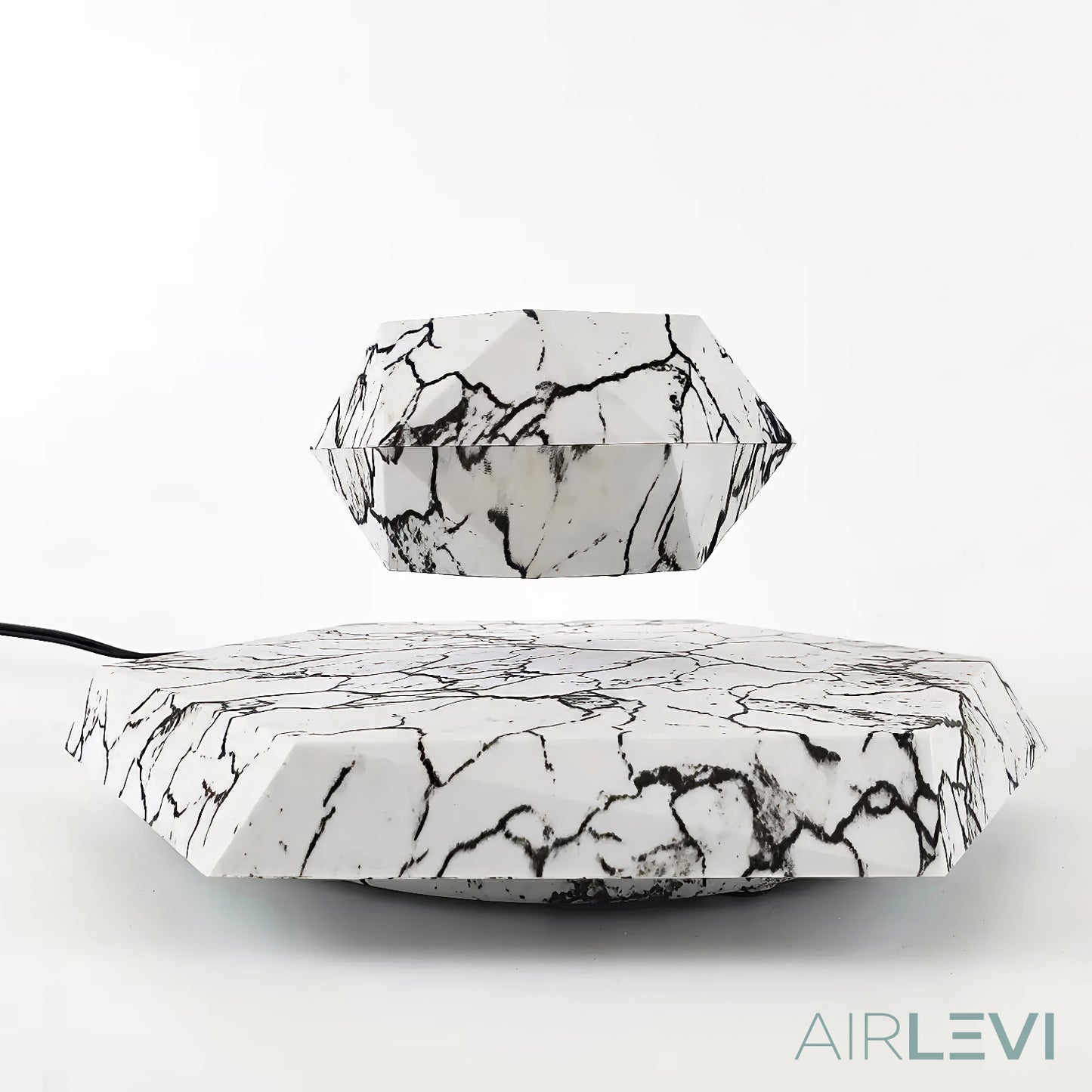 AirLevi™ Hexagon Base Flying Bowl Marble