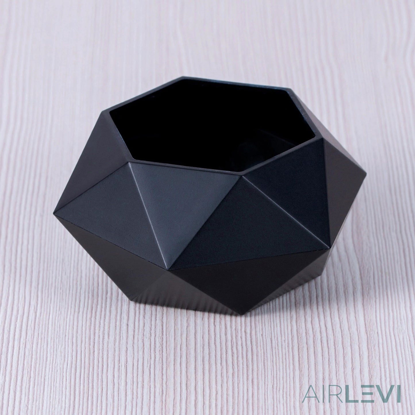 AirLevi™ Hexagon Base Flying Bowl Black