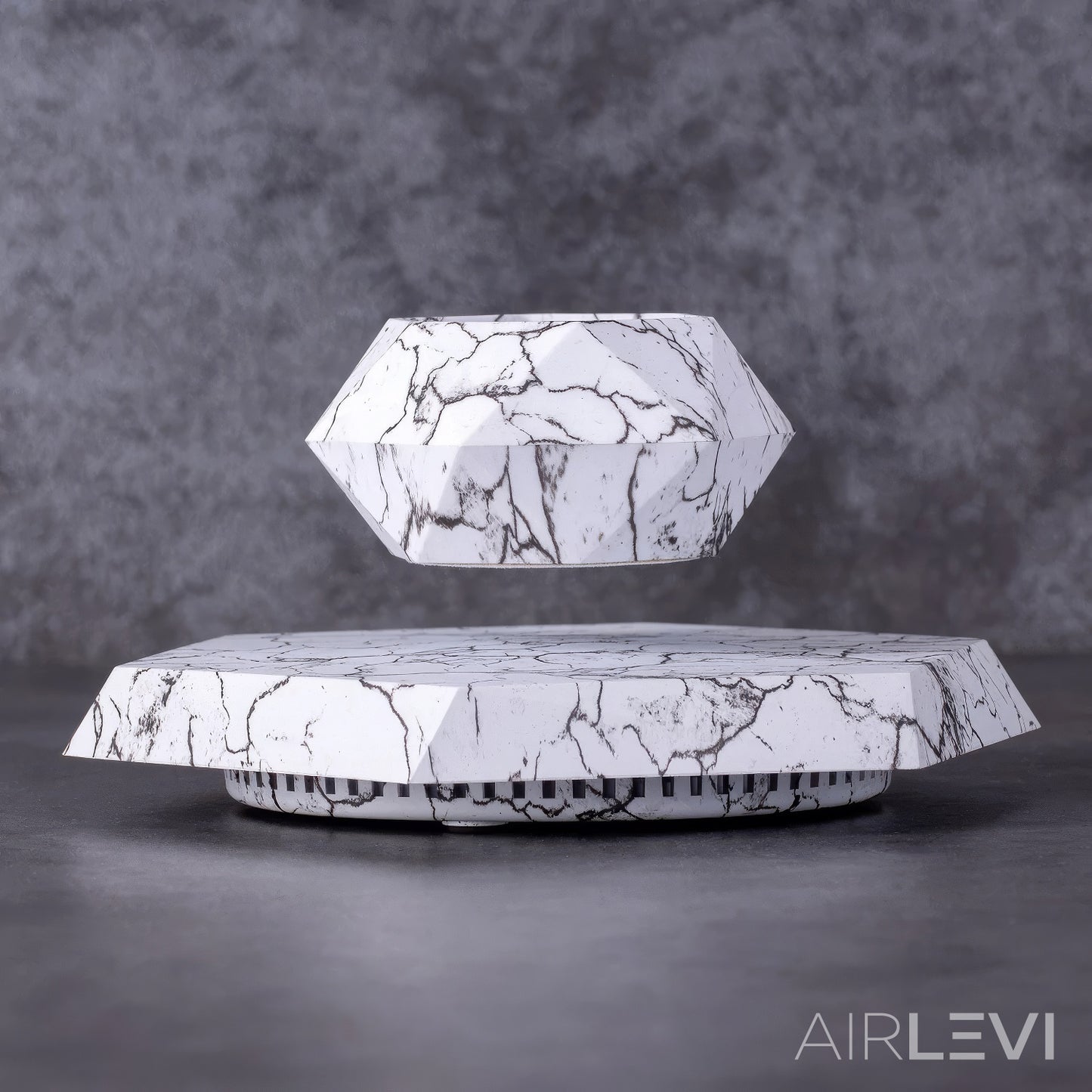 AirLevi™ Hexagon Base Flying Bowl Marble