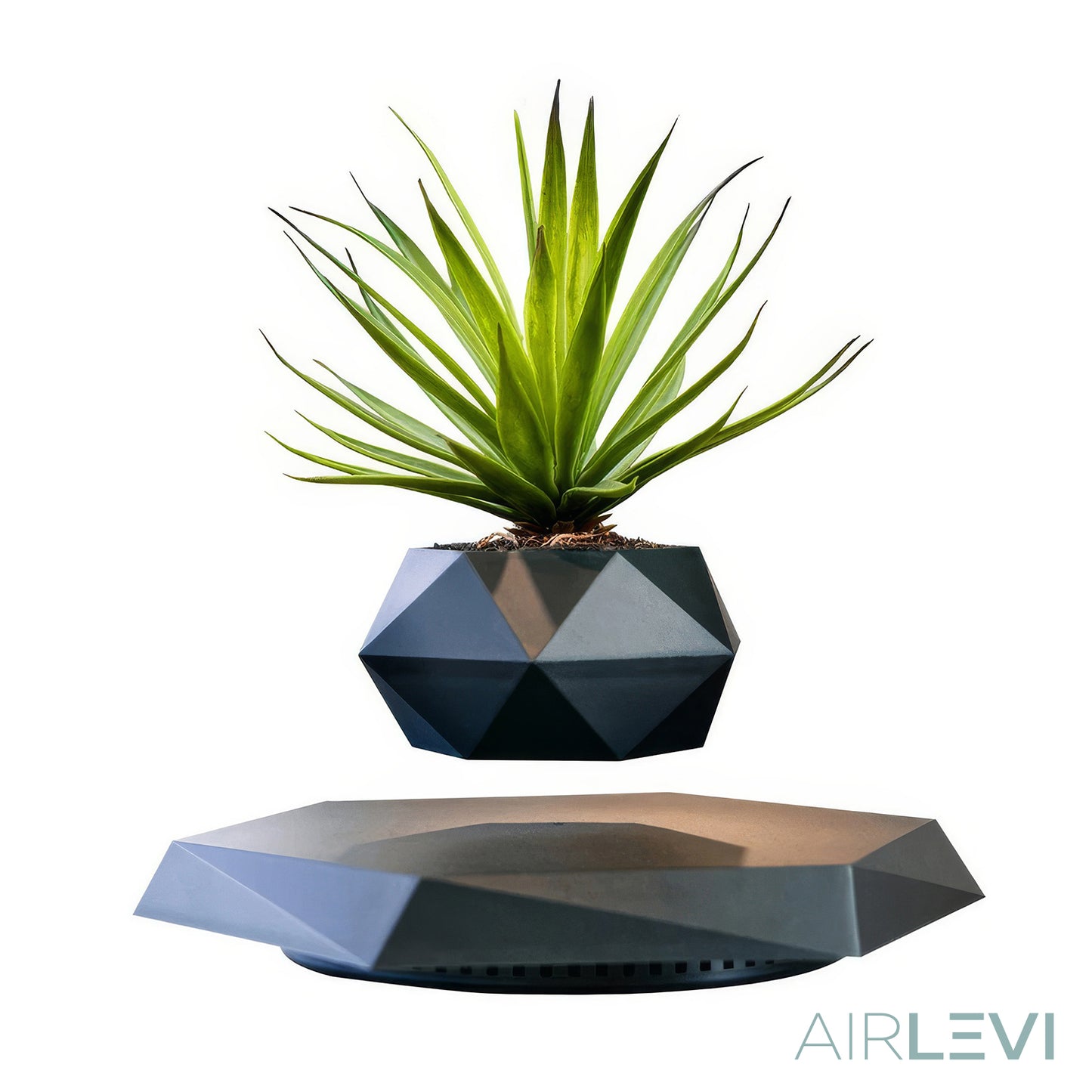 AirLevi™ Hexagon Base Flying Bowl Black