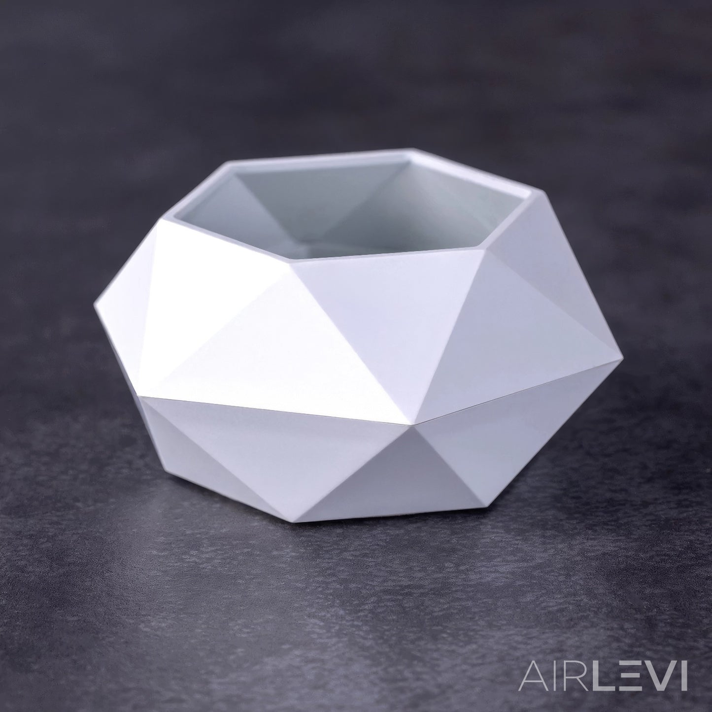 AirLevi™ Square Base Flying Bowl White